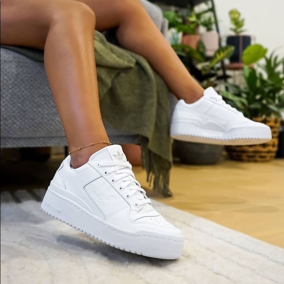 adidas | Shoes | Adidas Original Forum Bold Sneakers In White Size 7 |  Poshmark